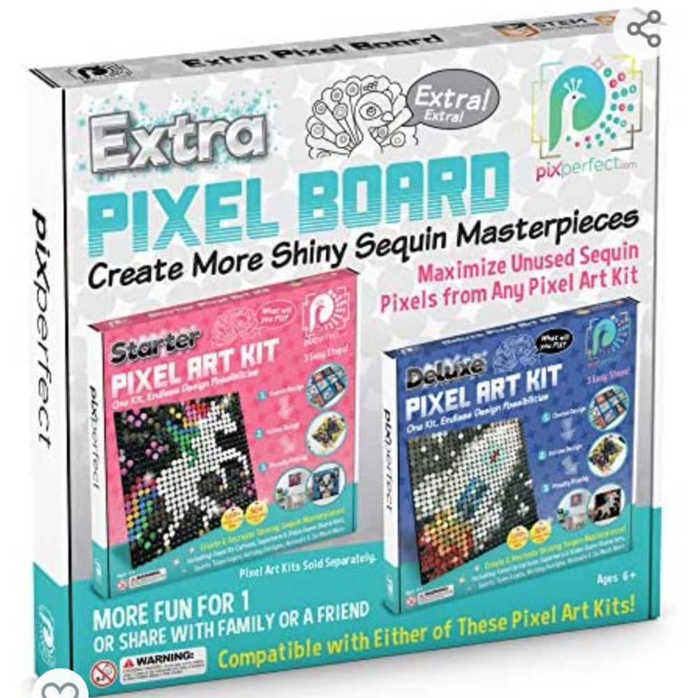 Extra Pixel Board Create Your Own Shiny Sequin Masterpiece
